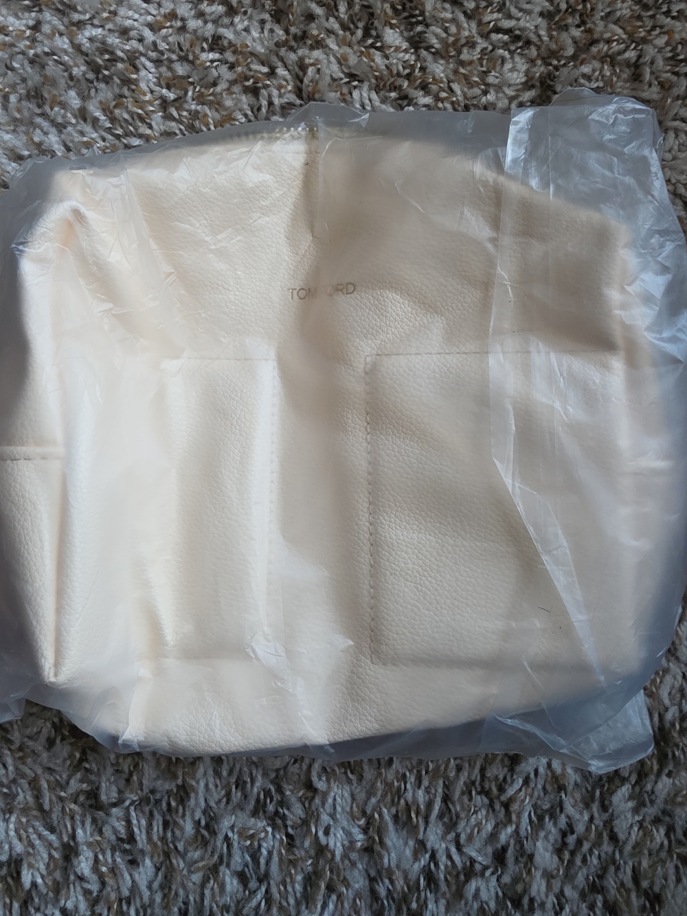 Tom Ford Cream Leather Tote